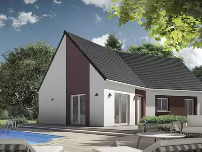 Maison neuve, 93 m²