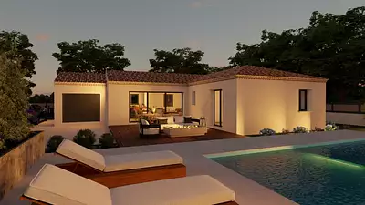 Maison neuve, 100 m²