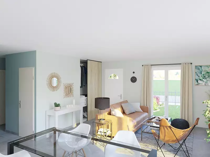Maison neuve, 83 m² - Ambronay (01500)