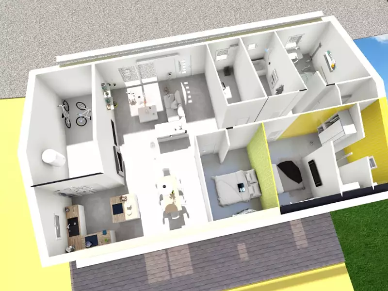Maison neuve, 100 m² - Argens-Minervois (11200)
