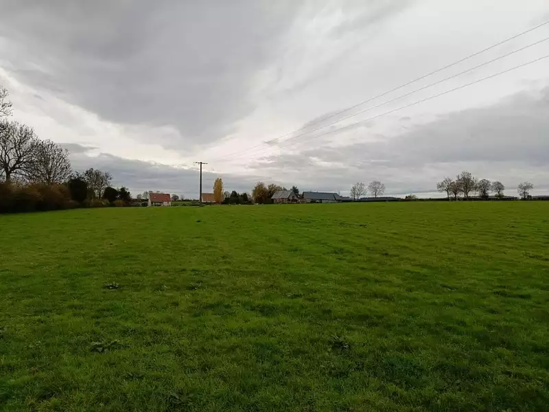 Terrain à bâtir, 1 500 m² - Ménonval (76270)