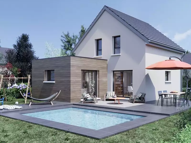 Maison neuve, 70 m² - Wittelsheim (68310)