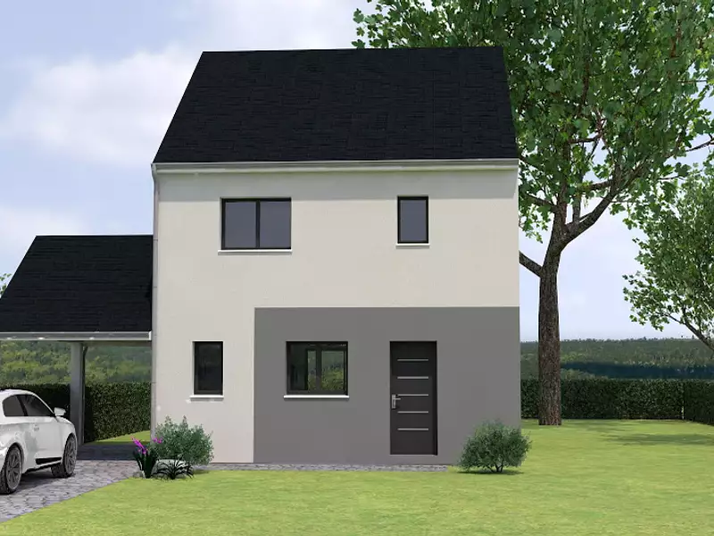 Maison neuve, 90 m² - Corné (49630)