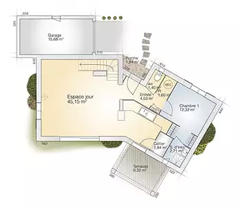 Maison neuve, 100 m²