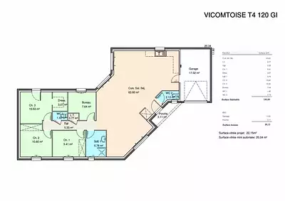 Maison neuve, 120 m²