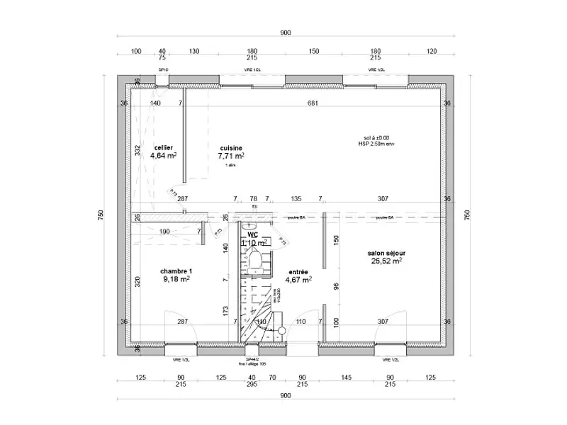 Maison neuve, 104 m² - Antony (92160)