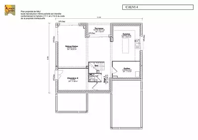 Maison neuve, 118 m²