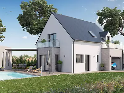 Maison neuve, 95 m²