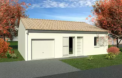 Maison neuve, 73 m²