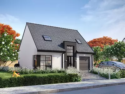 Maison neuve, 95,6 m²