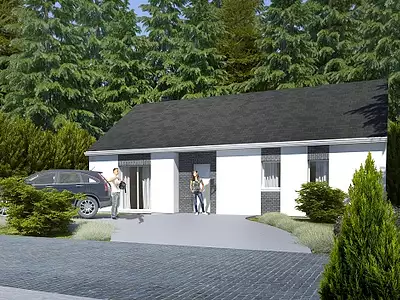 Maison neuve, 95,3 m²