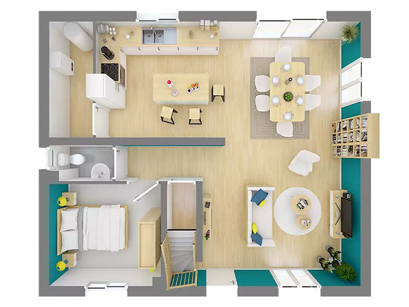 Maison neuve, 82 m² - Chaignay (21120)