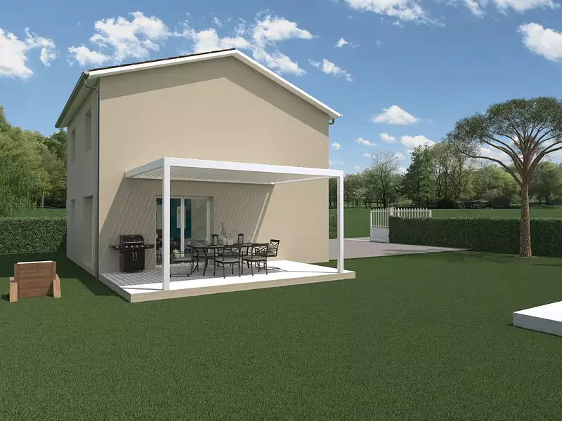 Maison neuve, 90 m² - Francheleins (01090)
