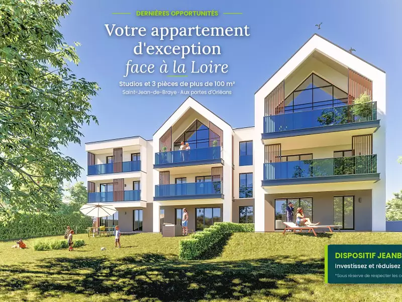 Programme neuf PÉPITE DE LOIRE à Saint-Jean-de-Braye (45800) – SULLY IMMOBILIER