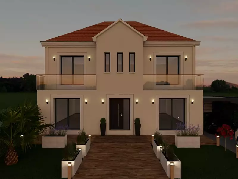 Maison neuve, 100 m² - Guérard (77580)