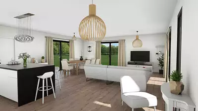 Maison neuve, 125 m²