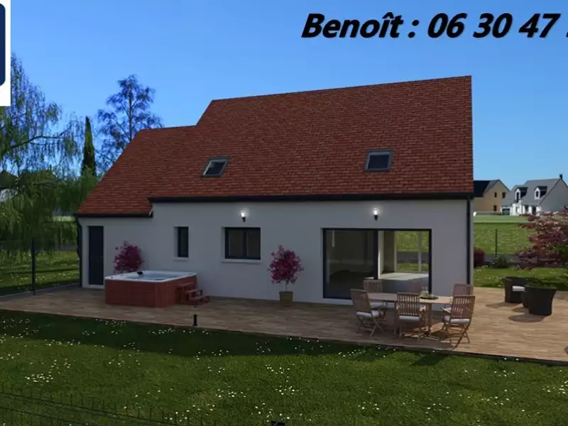 Maison neuve, 110 m² - Livry-sur-Seine (77000)