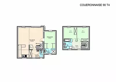 Maison neuve, 95 m²