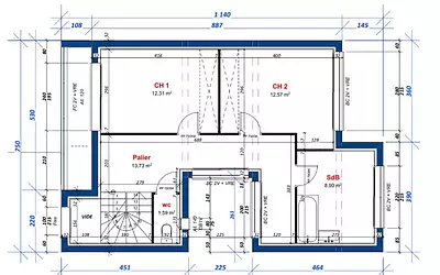 Maison neuve, 128 m²