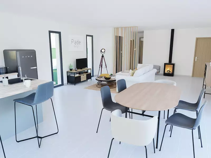 Maison neuve, 111 m² - Saint-André-de-Bâgé (01380)