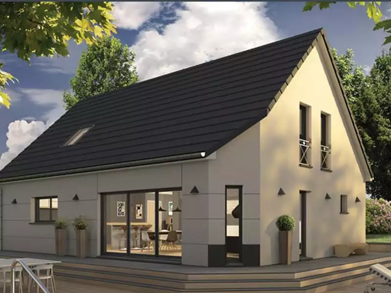 Maison neuve, 137 m² - Quatremare (27400)