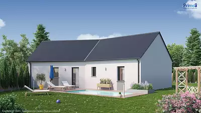 Maison neuve, 83 m²
