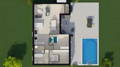 Maison neuve, 78 m²