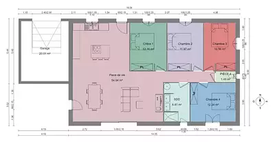 Maison neuve, 110 m²