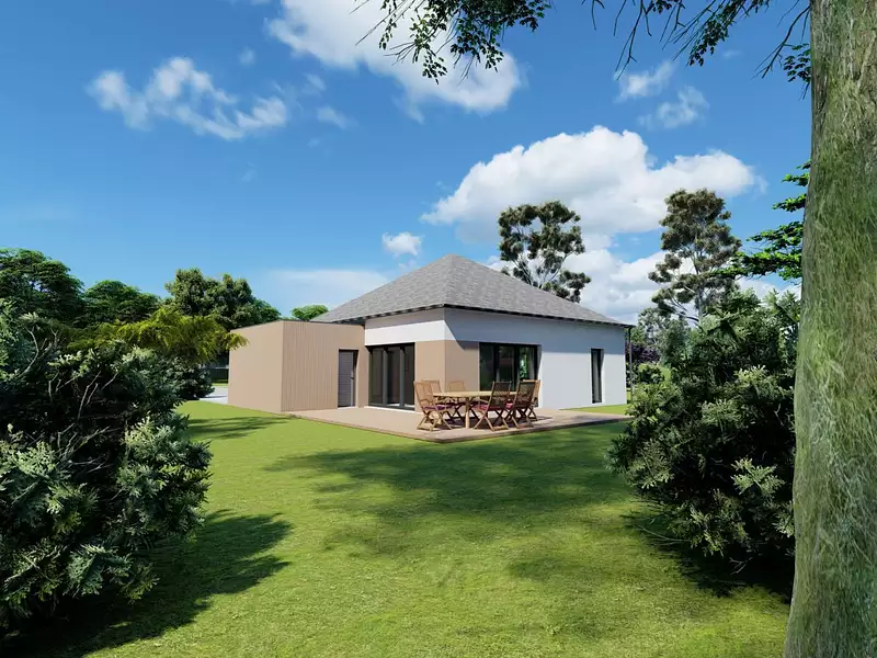Maison neuve, 87 m² - Saint-Grégoire (35760)
