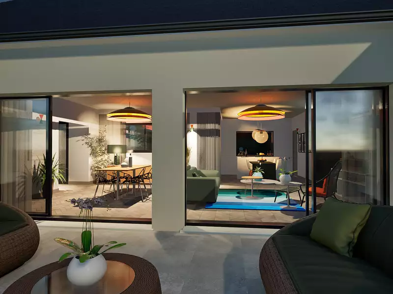Maison neuve, 122 m² - Monnaie (37380)