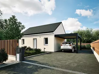 Maison neuve, 48,93 m²