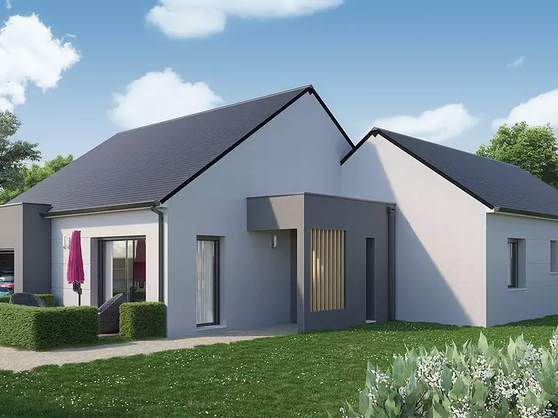 Maison neuve, 104 m² - Saint-Lambert-du-Lattay (49750)