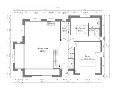 Maison neuve, 125 m²