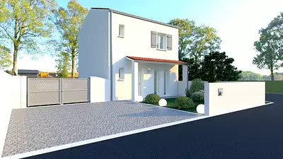 Maison neuve, 65 m²