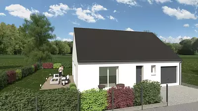 Maison neuve, 89 m²