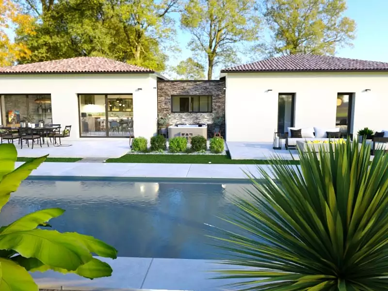Maison neuve, 107 m² - Barjac (30430)