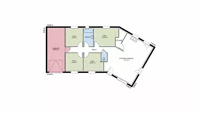 Maison neuve, 85 m²