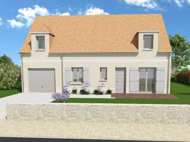 Maison neuve, 112 m² - Thoiry (78770)