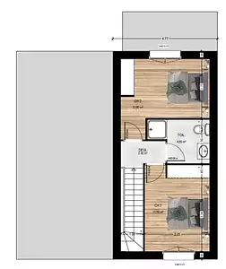 Maison neuve, 70 m²