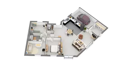 Maison neuve, 106,01 m²