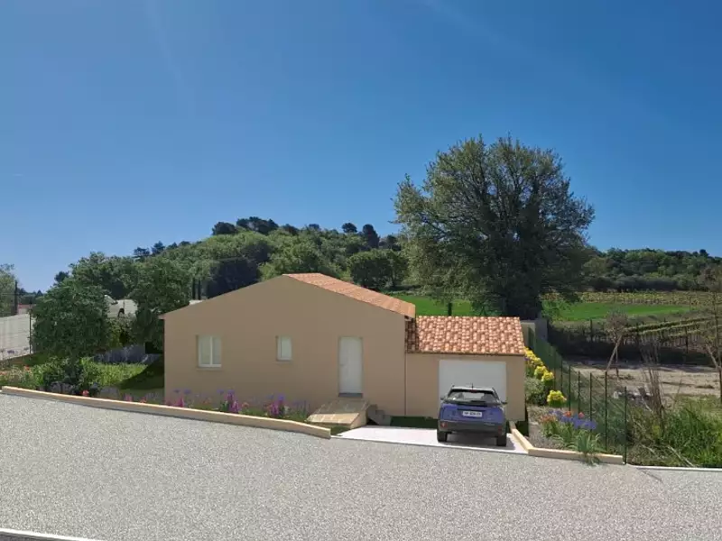 Maison neuve, 60 m² - Saint-Martin-de-la-Brasque (84760)