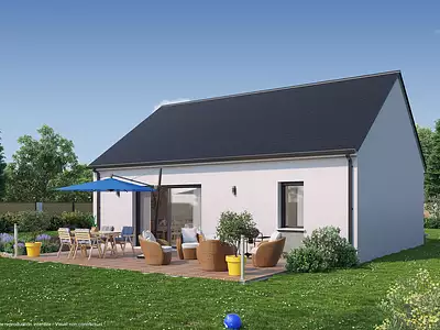 Maison neuve, 66 m² - Pontigné (49150)