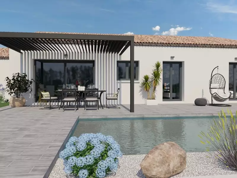 Maison neuve, 120 m² - Mirabel-et-Blacons (26400)