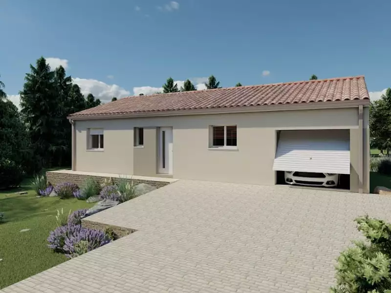 Maison neuve, 80 m² - Saint-Georges-de-Didonne (17110)