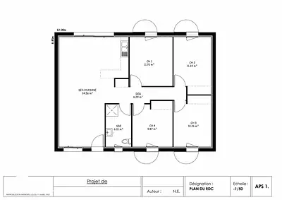 Maison neuve, 60 m²