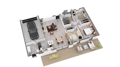 Maison neuve, 95,22 m²