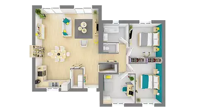 Maison neuve, 86 m²