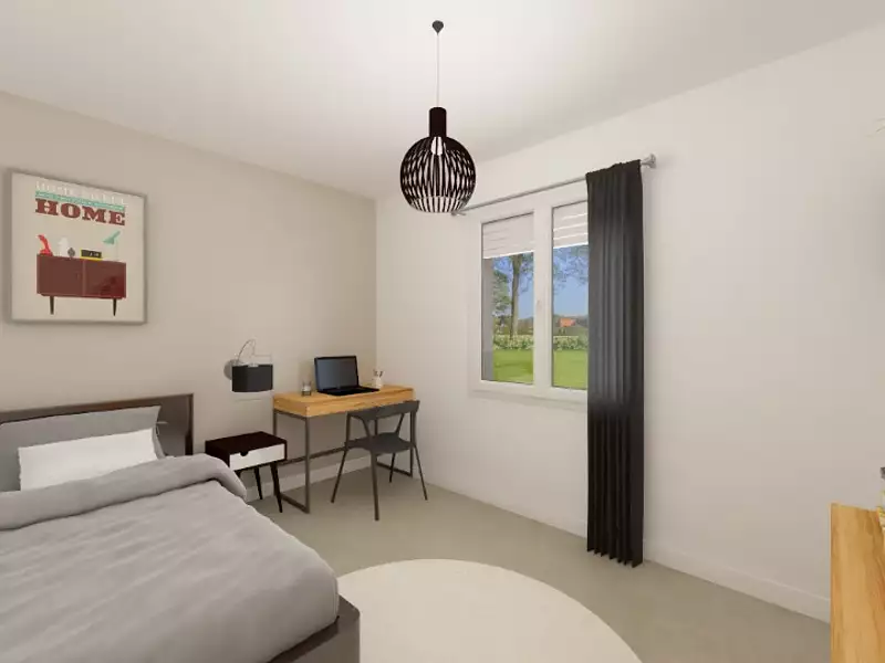 Maison neuve, 82 m² - Pigny (18110)