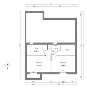 Maison neuve, 95 m²