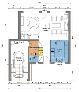 Maison neuve, 96 m²